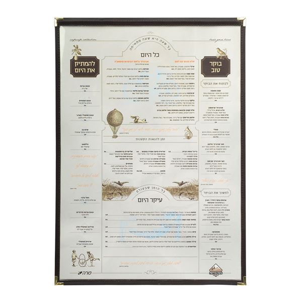 DOUBLE SIDED A3 TRANSPERANT MENU COVER