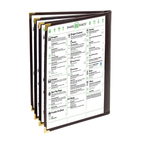 4 WINGS TRANSPARENT A4 MENU COVER