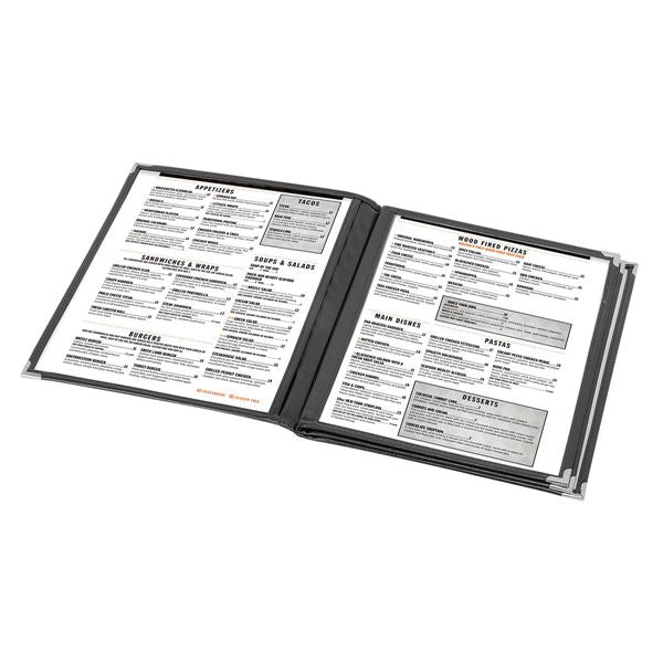 4 WINGS TRANSPARENT A4 MENU COVER