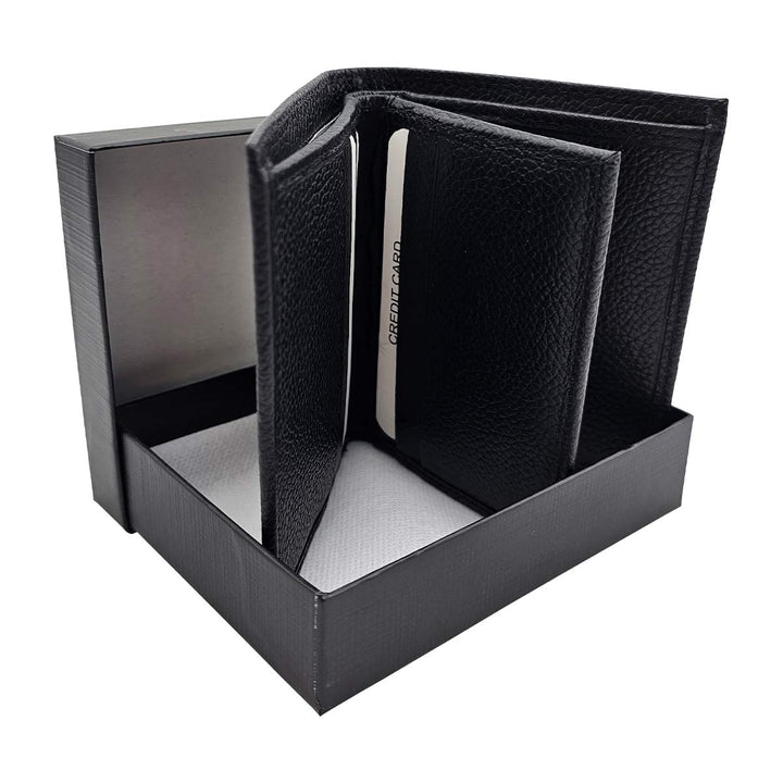 ארנק גבר מעור שחור