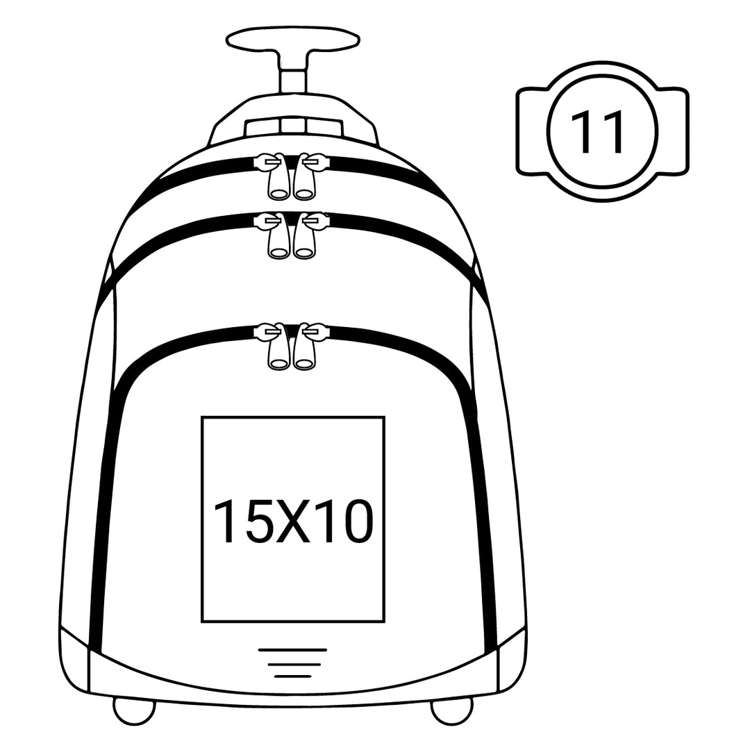 CARRARA II ZAINO TROLLEY 