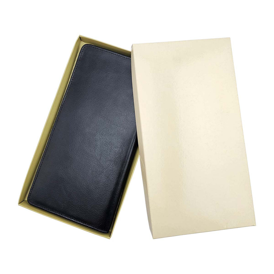 LEATHER TRAVEL WALLET 