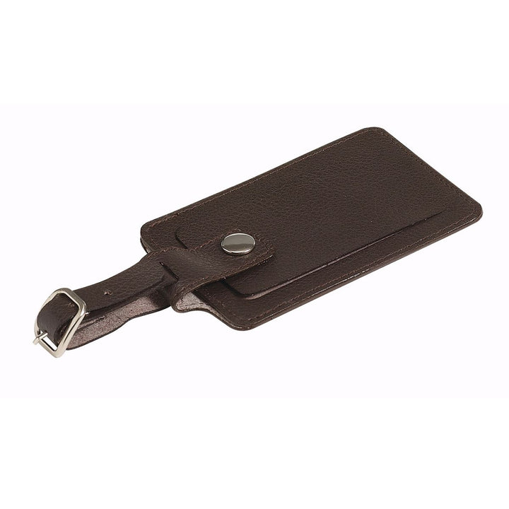 SPLIT LEATHER LUGGAGE TAG