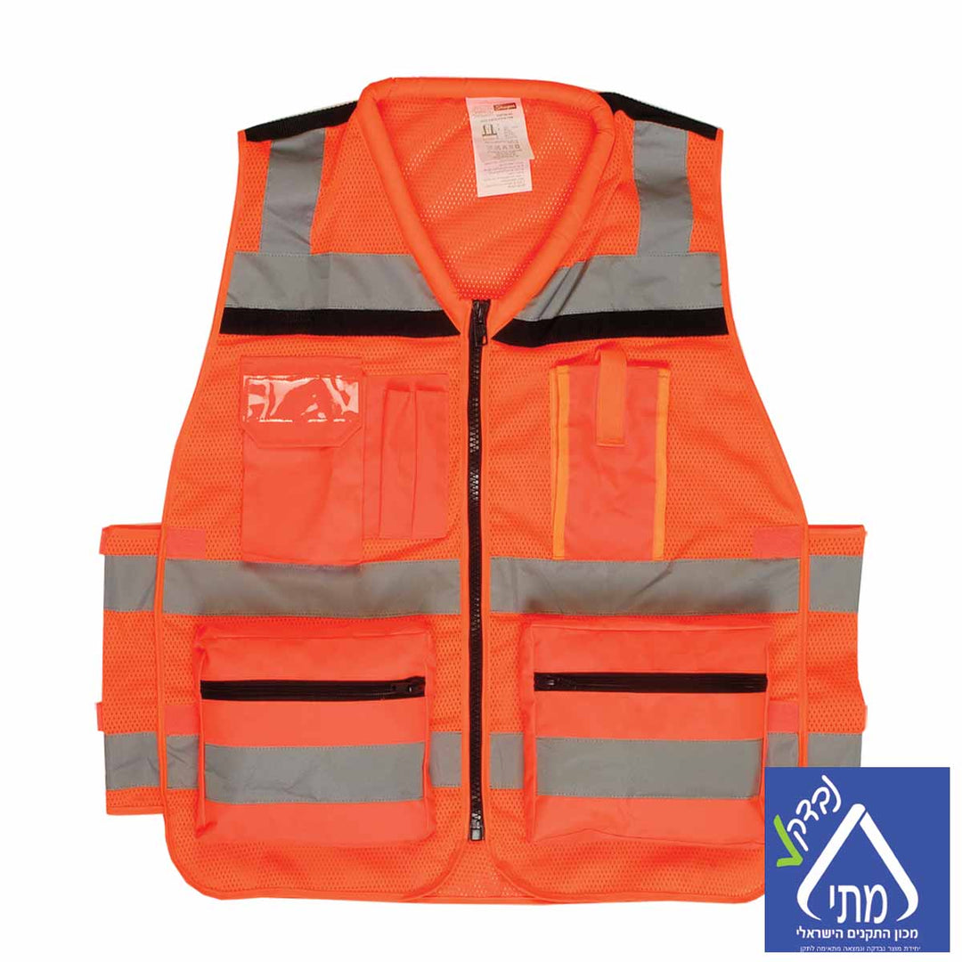 אפוד עבודה זוהר רשת לעבודה