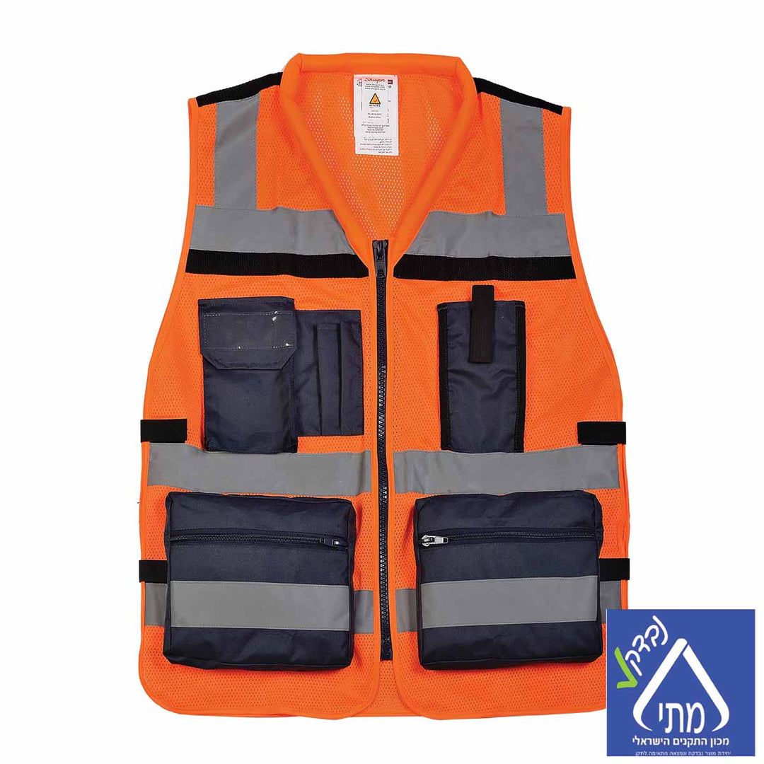 HI-VIS MESH WORK VEST