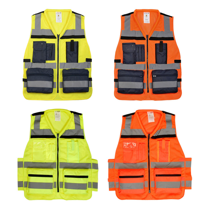 HI-VIS MESH WORK VEST