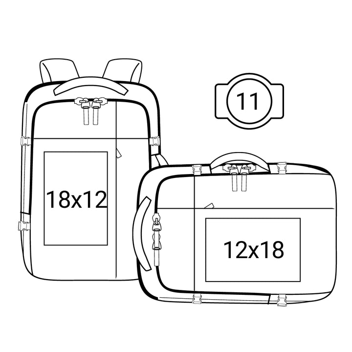 VIENNA OVERNIGHT LAPTOP BACKPACK