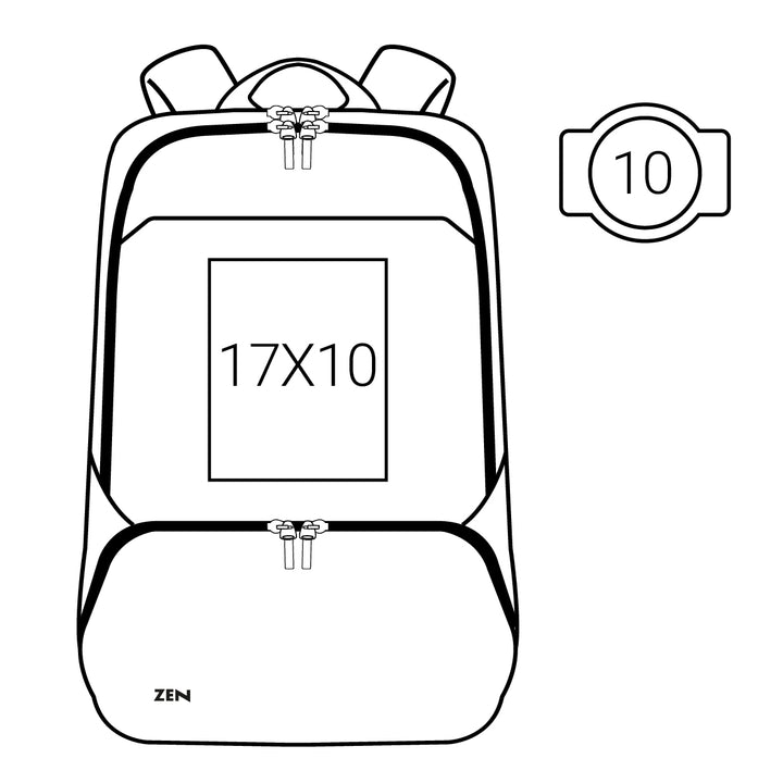 INTERLAKEN ZEN LAPTOP BACKPACK